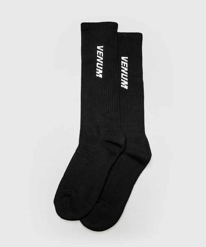 Chaussettes mi-longues Venum Essential – Noir/Blanc