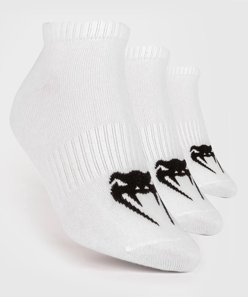 Socquettes Venum Classic - Lot de 3 Paires - Blanc/Noir