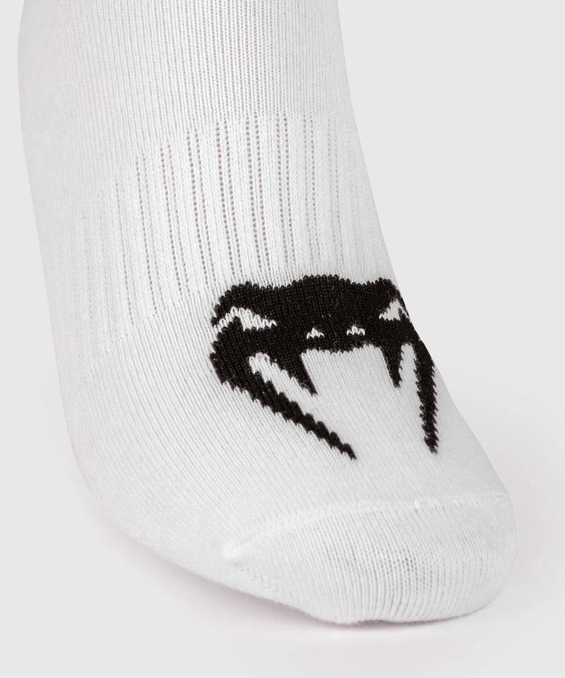 Socquettes Venum Classic - Lot de 3 Paires - Blanc/Noir
