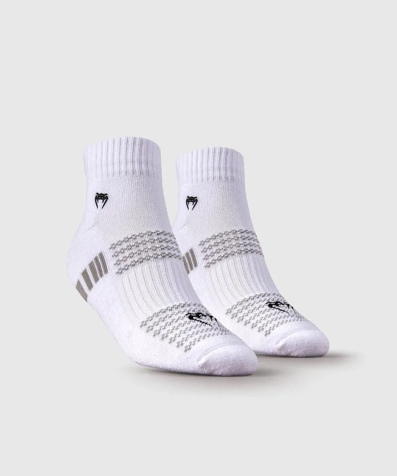 Pack de 3 Paires de Chaussettes Courtes Venum Vector - Blanc/Gris
