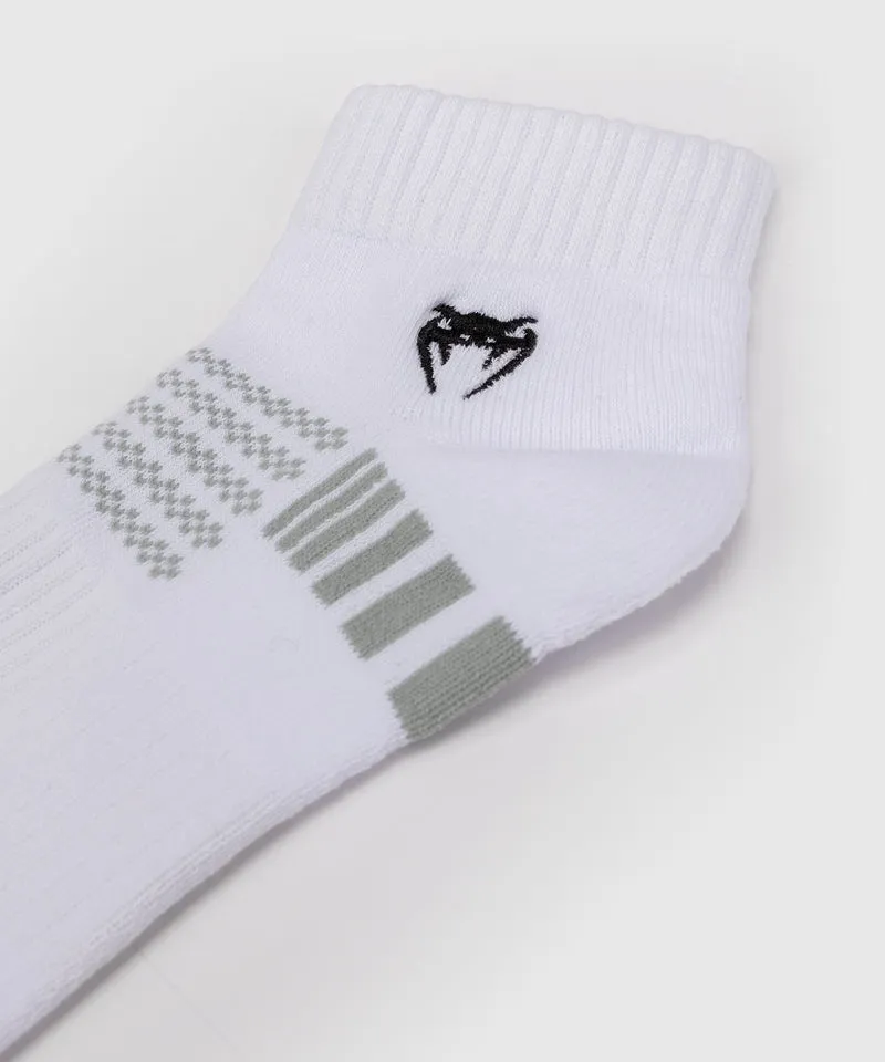 Pack de 3 Paires de Chaussettes Courtes Venum Vector - Blanc/Gris