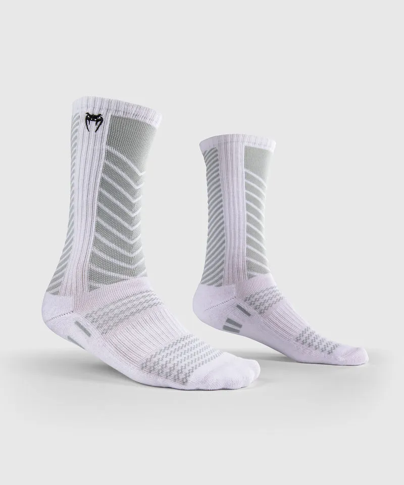Chaussettes Longues Venum Vector - Blanc/Gris