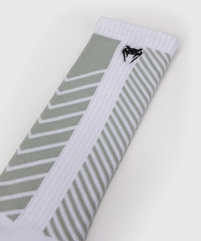 Chaussettes Longues Venum Vector - Blanc/Gris