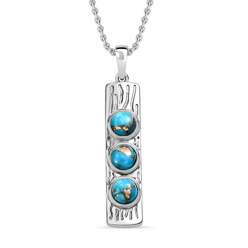 Malachit Schmuckset ca. 2,58 ct.