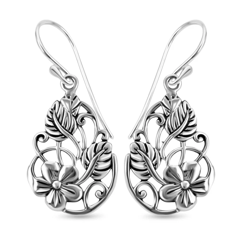 Royal Bali - Ohrringe, 925 Silber