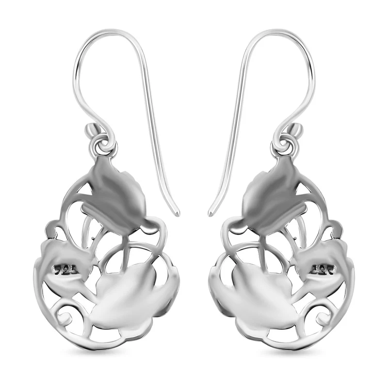 Royal Bali - Ohrringe, 925 Silber
