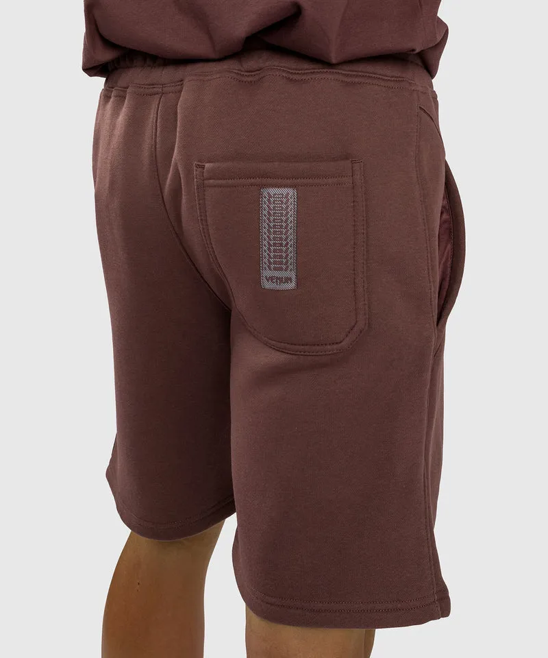 Short en coton Venum Silent Power - Marron