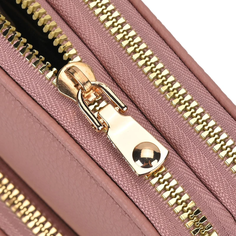 PASSAGE Crossbody-Handytasche mit Abnehmbarem Kartenhalter, 18x6.5x11cm, rosa