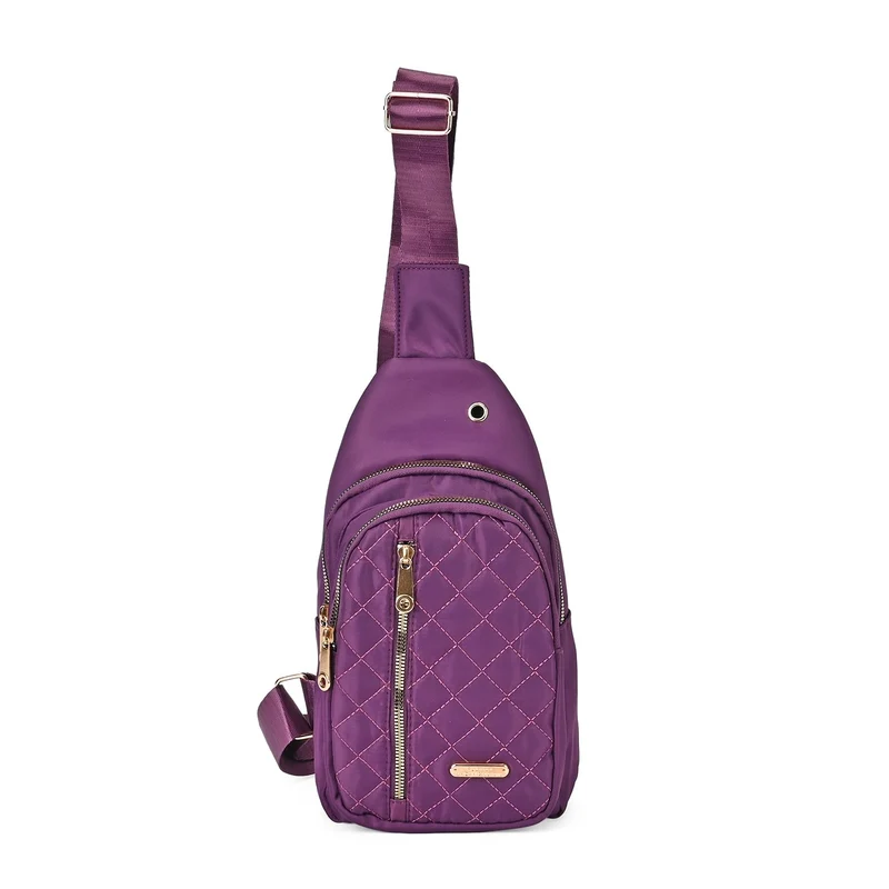 Oxford side bag, 100% polyester W16.5*H30*D8cm 155g