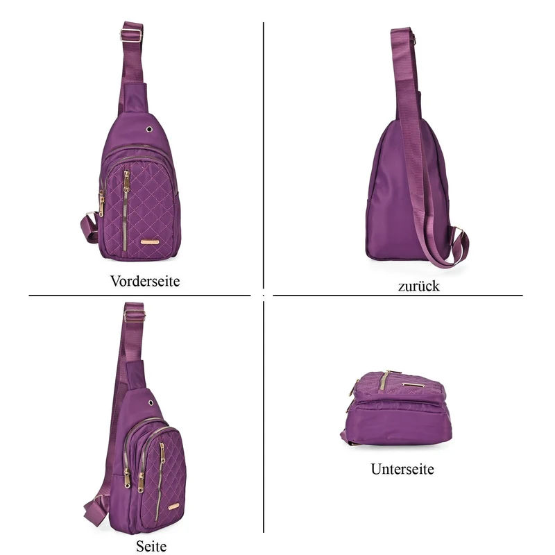 Oxford side bag, 100% polyester W16.5*H30*D8cm 155g