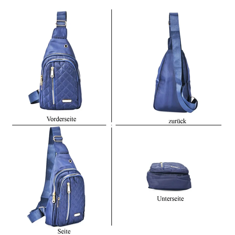 Oxford side bag, 100% polyester W16.5*H30*D8cm 155g