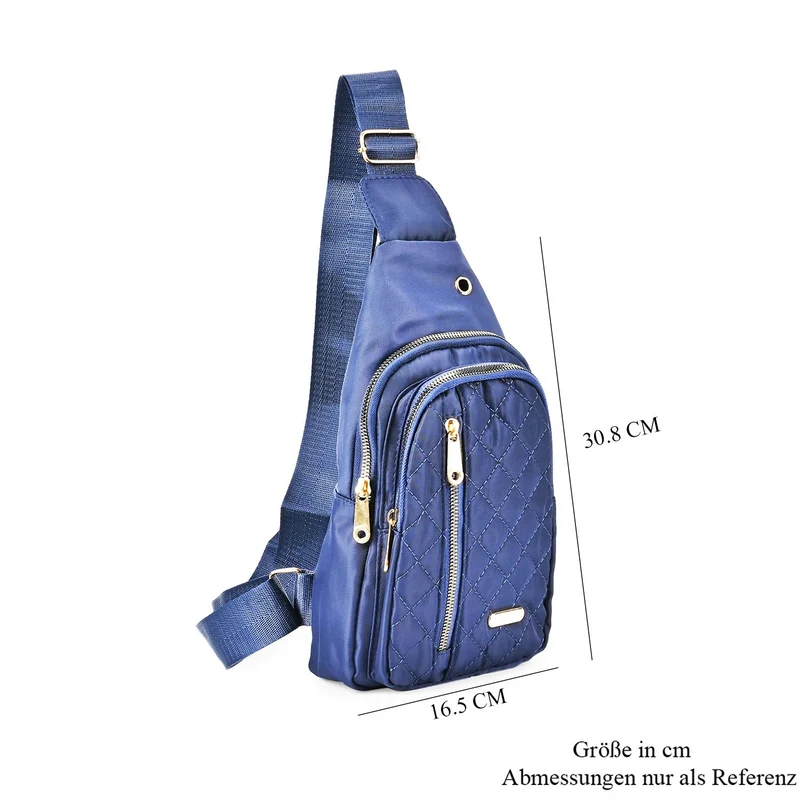 Oxford side bag, 100% polyester W16.5*H30*D8cm 155g