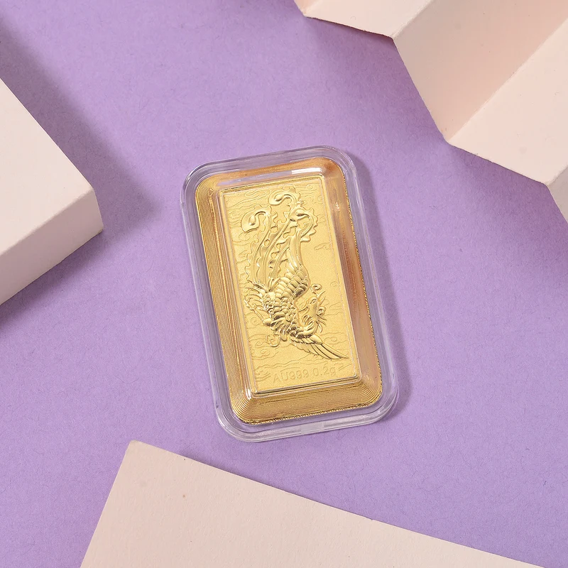 999er Goldfolie mit Phoenix, 200 mg