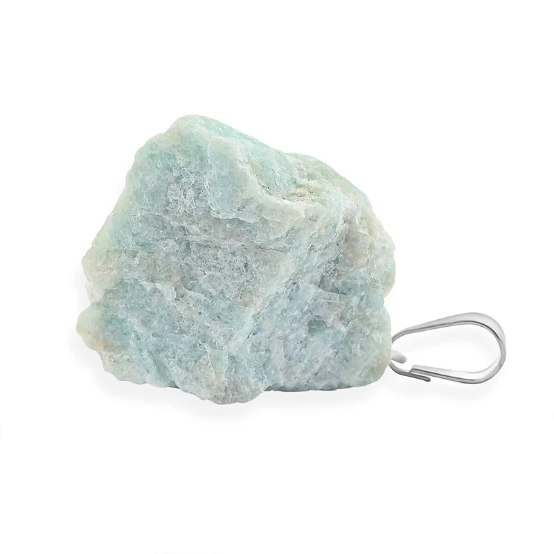 Aquamarin Schmuckset ca. 50 cm Nickelfreies Messing Silber ca. 52.00 ct