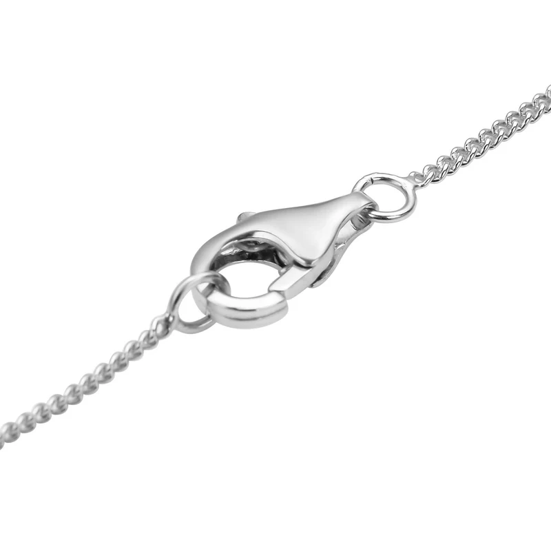 Moissanit Schmuckset 925 Silber platiniert, 925 Silber rhodiniert ca. 0.25 ct