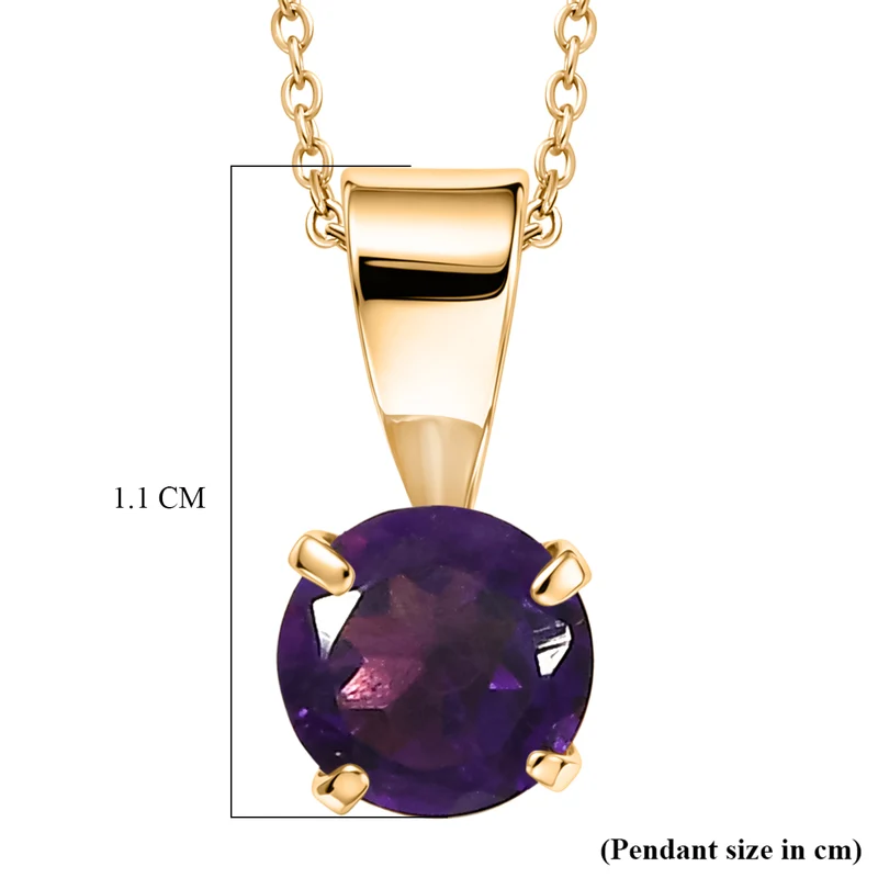 3er Set Anhänger mit Afrikanischem Amethyst, Schwarzem Spinell und Weißem Topas, 925 Silber und 316L Edelstahl, platiniert, Kette ca. 50 cm, ca. 1,50 ct