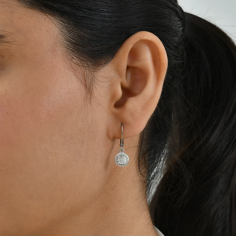 EVER TRUE Weißer Diamant Ohrringe Nickelfreies Messing ca.
