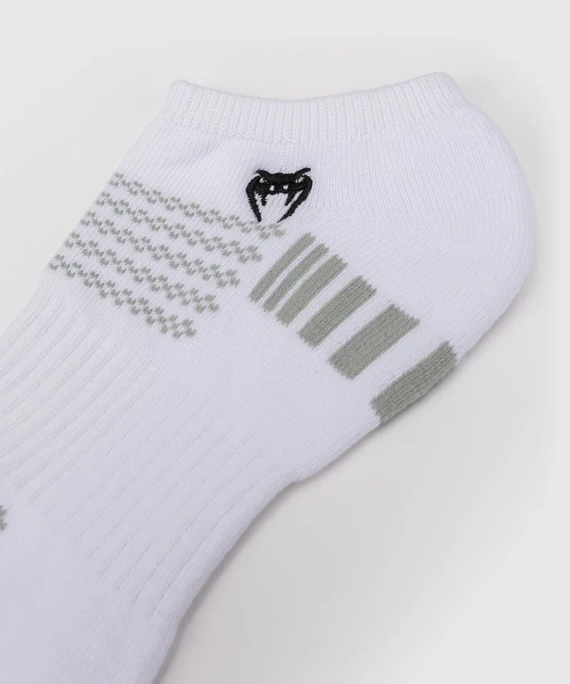 Pack de 3 Paires de Socquettes Venum Vector - Blanc/Gris