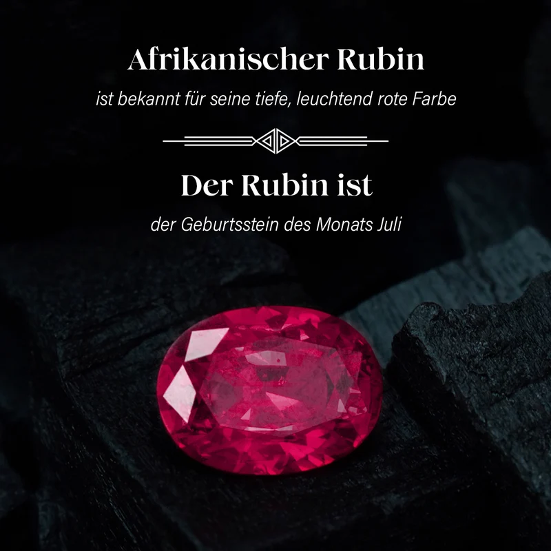 Afrikanischer Rubin (Fissure gefüllt) Ohrringe 925 Silber Gelbgold Vermeil ca. 11,30 ct.
