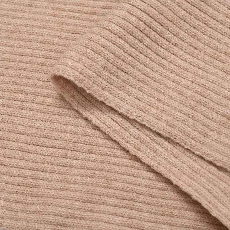 Scarf /hat Material:22% polyester 26% nylon 52% Acrylic size : Hat: 20cmX21cm Scarf: 180cmX29cm weight:350 gColor:khaki