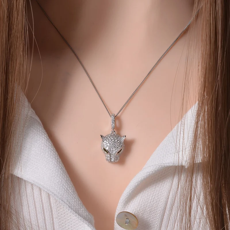 GP Natürlicher Chromdiopsid, Blauer Saphir Schmuckset 925 Silber platiniert, 925 Silber rhodiniert ca. 2,08 ct.