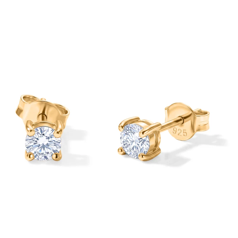 D'Joy Moissanit Schmuckset 925 Silber Rhodiniert ca. 9,75 ct.