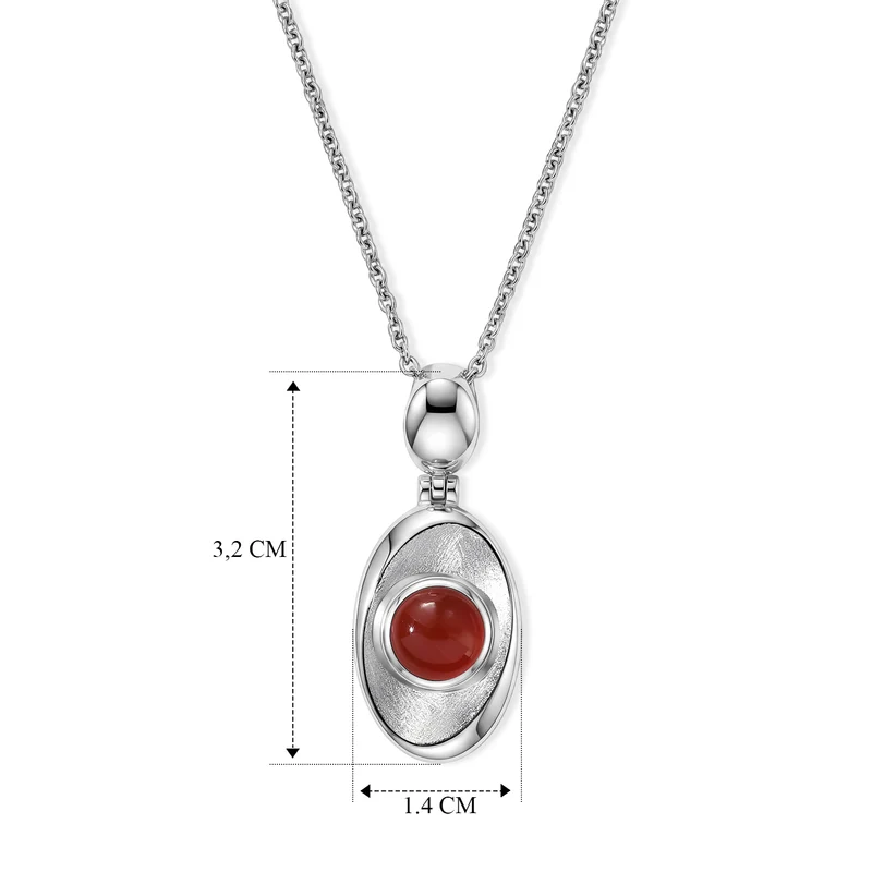 EVER TRUE Blaues Türkis Anhänger mit Kette, ca. 50 cm ca. 1.34 ct