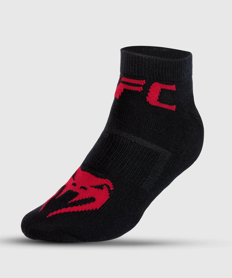 Chaussettes UFC Venum Authentic Fight Week 2.0 - Noir/Rouge