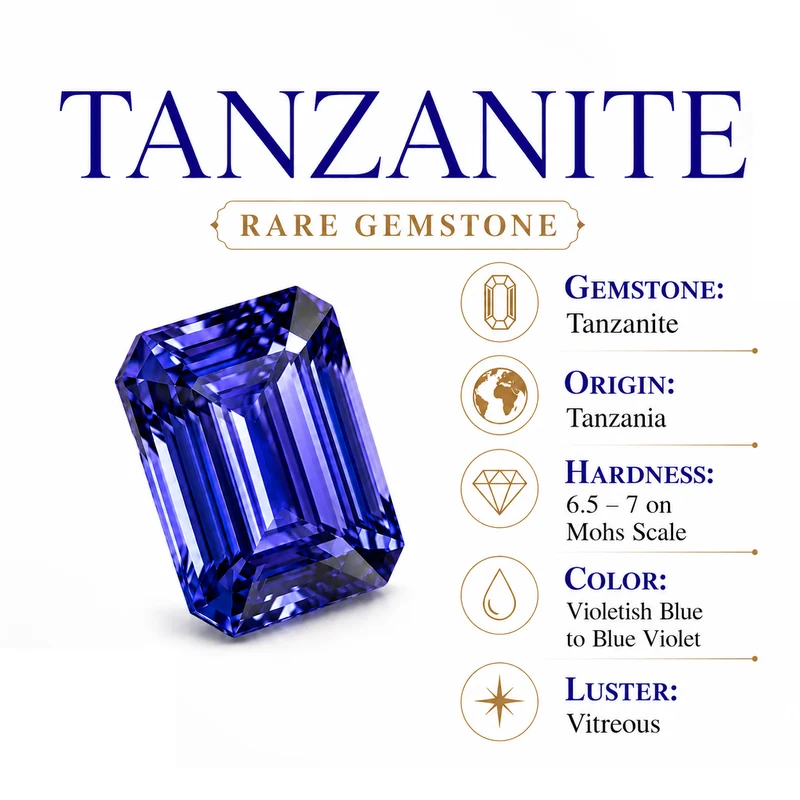 D'Joy Tansanit Ohrringe, 925 Silber rhodiniert - 2,35 ct.