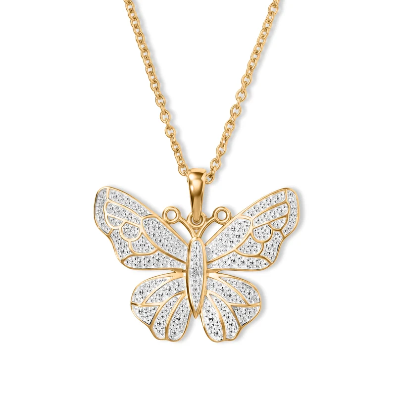 EVER TRUE Weißer Diamant Schmuckset ca. 50 cm