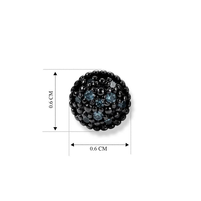 EVER TRUE Grüner Diamant Ohrringe Nickelfreies Messing