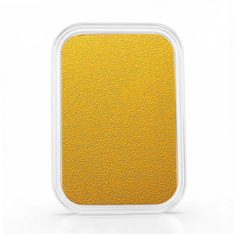 EXKLUSIVES GESCHENK - 999er Goldfolie mit Jesus, ca. 26x40 mm, ca. 10 mg