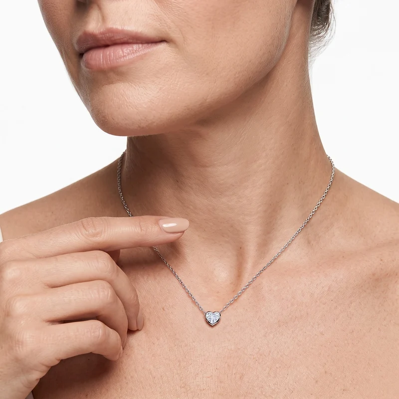 LUXURIANT DIAMOND - Lab Grown Diamant IGI zertifiziert VS-EF Schmuckset ca. 50 cm 925 Silber Rhodiniert ca. 3,08 ct.