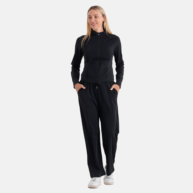 LA MAREY Kühlendes Softkomfort Jacke, UV Schutz, EU 46-48 (XL), Schwarz
