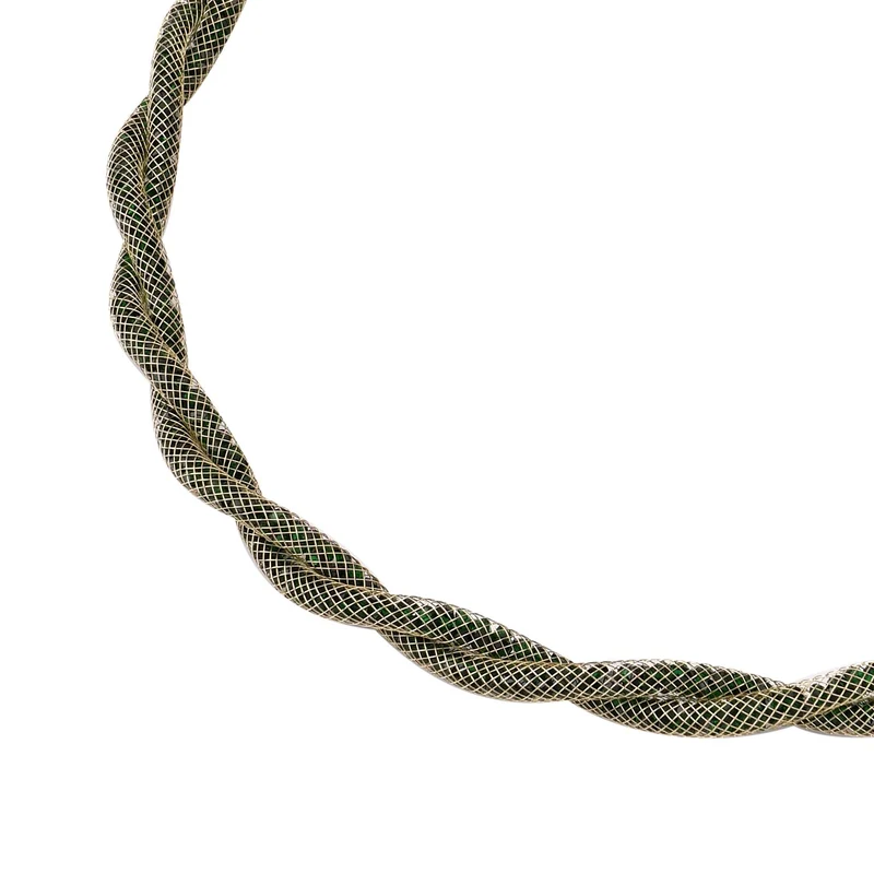 Weißer Kristall Schmuckset Reines Messing