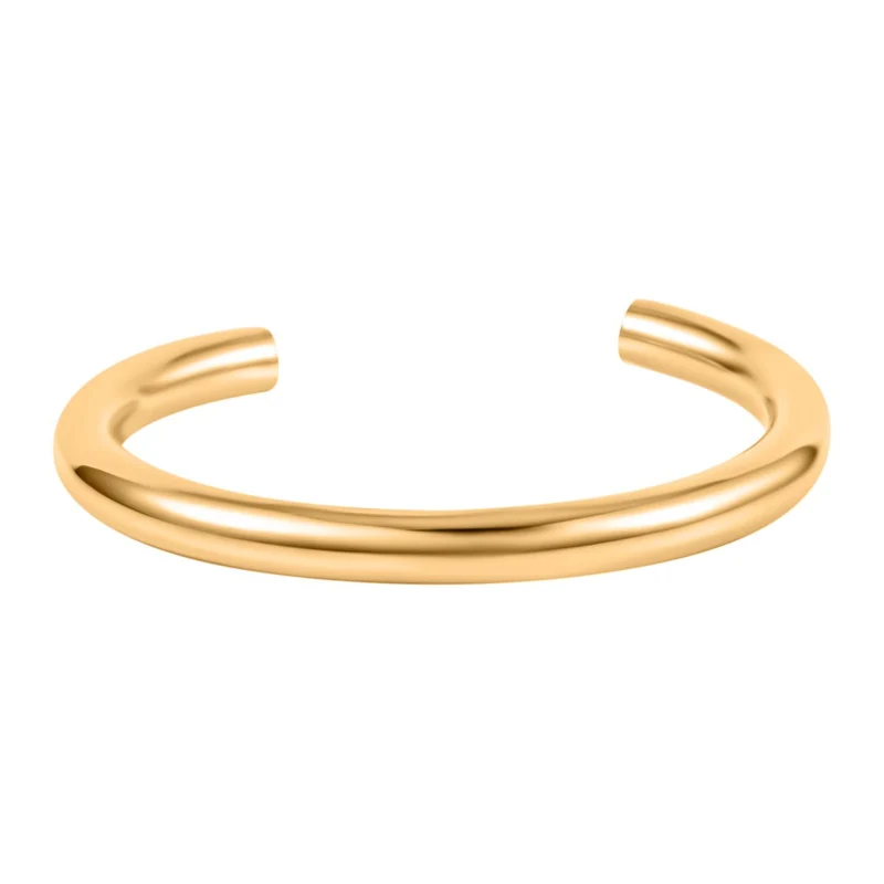 3er Set - Designer Inspiriert Armreif, Creolen und Anhänger mit kette, Rosefarben