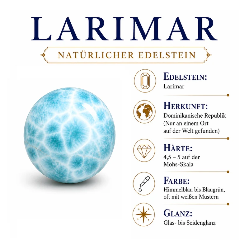 D'Joy AA Larimar Ohrringe 925 Silber ca. 8.52 ct
