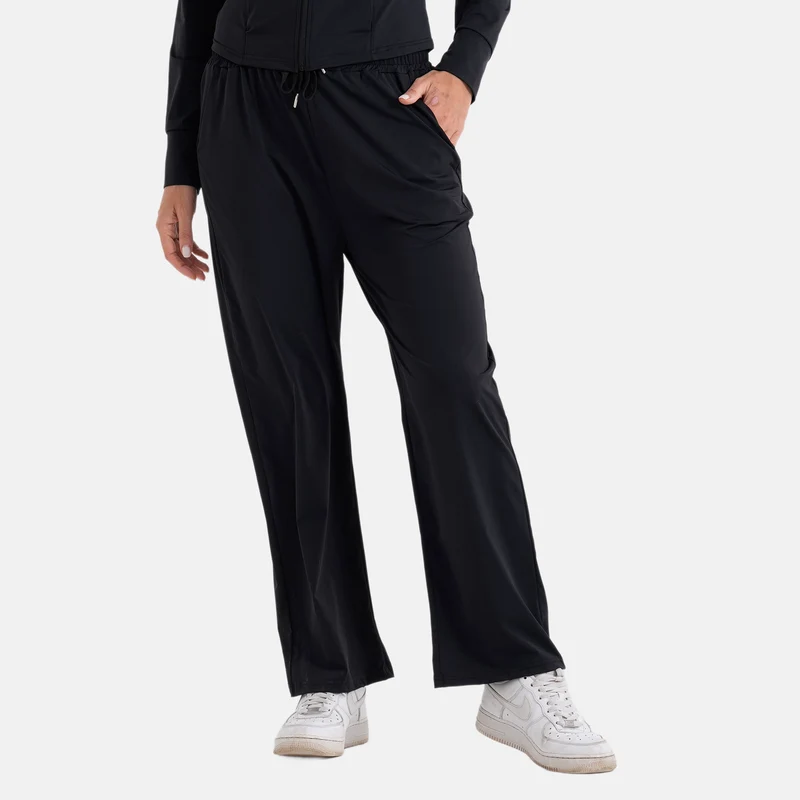 LA MAREY Kühlende Softkomfort Hose mit 2 Taschen, UV Schutz, EU 42-44 (L), Schwarz