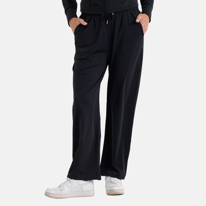 LA MAREY Kühlende Softkomfort Hose mit 2 Taschen, UV Schutz, EU 42-44 (L), Schwarz