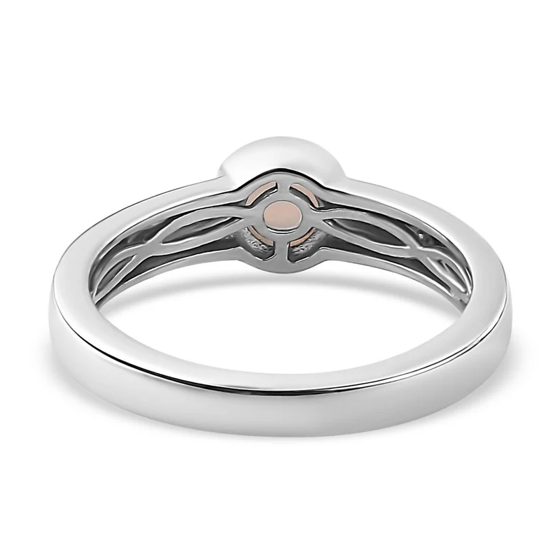 AA Natürlicher, äthiopischer Welo Opal Schmuckset 925 Silber rhodiniert ca. 1,02 ct.