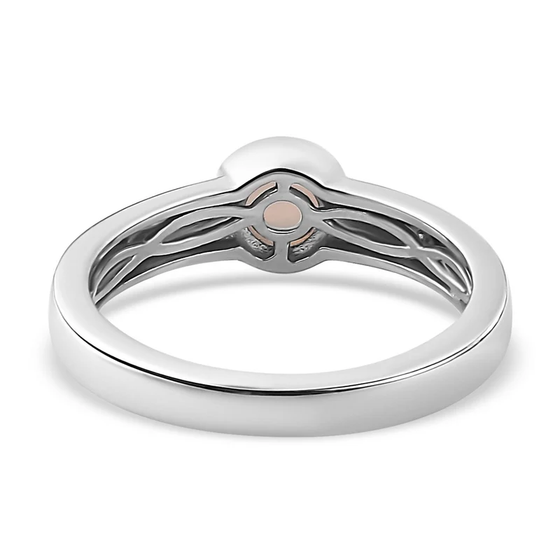 AA Natürlicher, äthiopischer Welo Opal Schmuckset 925 Silber rhodiniert ca. 1,02 ct.