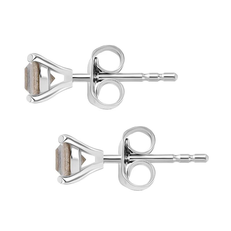 J Francis gefertigt mit SWAROVSKI Weißer Swarovski Kristall Ohrringe 925 Silber