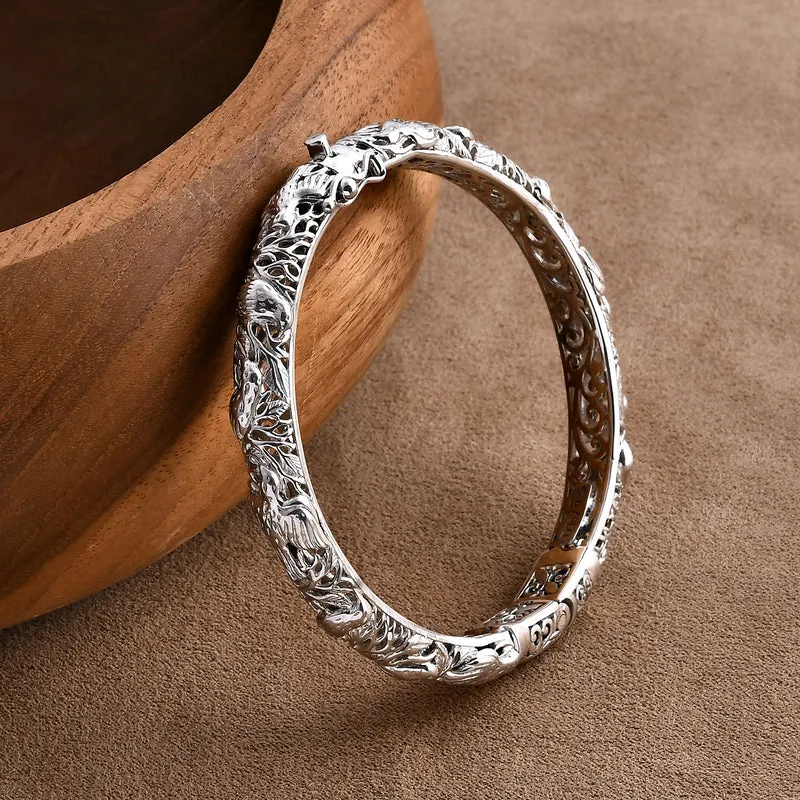 Royal Bali - 925 Silber Armreif ca. 19 cm ca. 29,30g