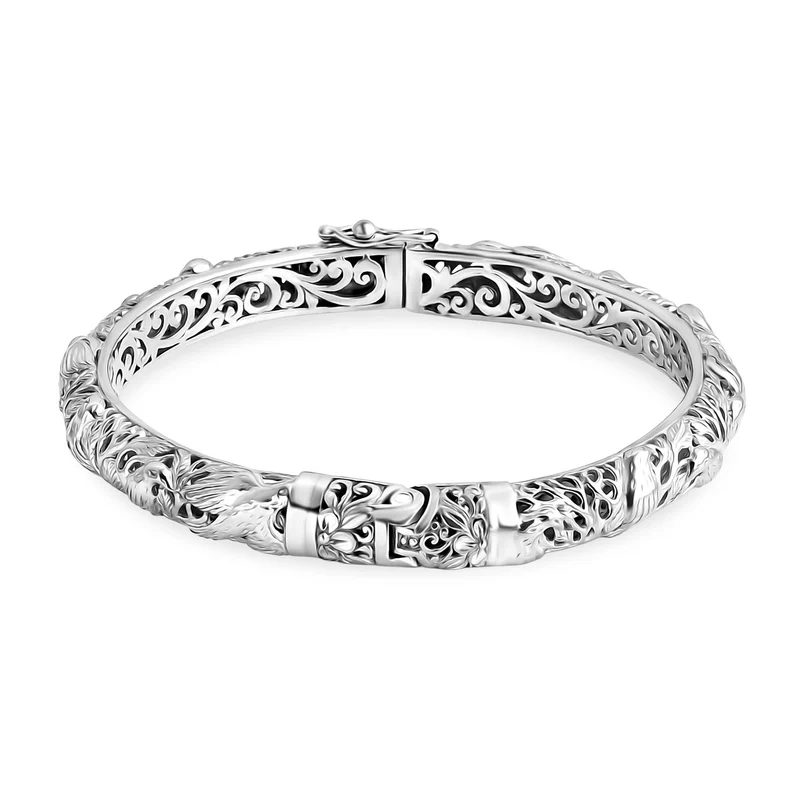 Royal Bali - 925 Silber Armreif ca. 19 cm ca. 29,30g
