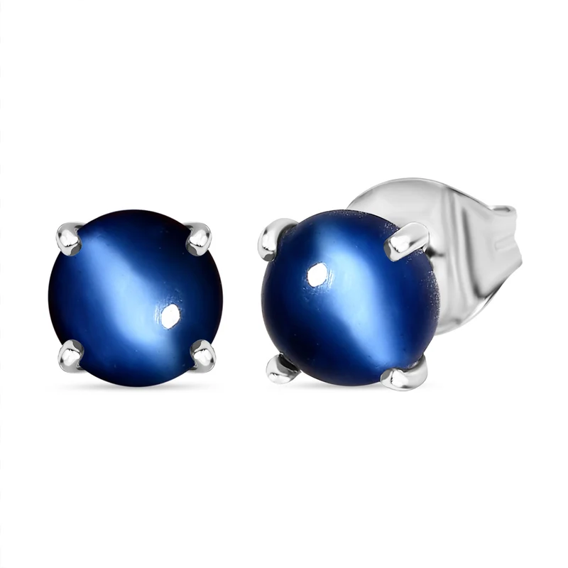 3er Set - D'Joy Aurora Mondstein Ring, Ohrringe und Anhänger, 925 Silber rhodiniert (Größe 21.00), ca. 5.82 ct