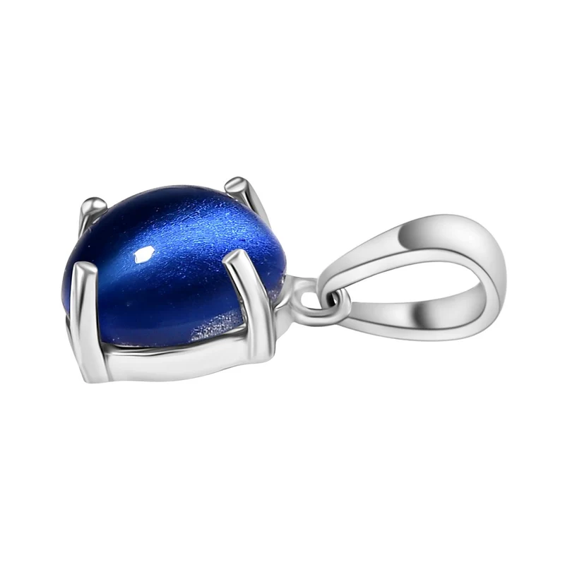 3er Set - D'Joy Aurora Mondstein Ring, Ohrringe und Anhänger, 925 Silber rhodiniert (Größe 21.00), ca. 5.82 ct