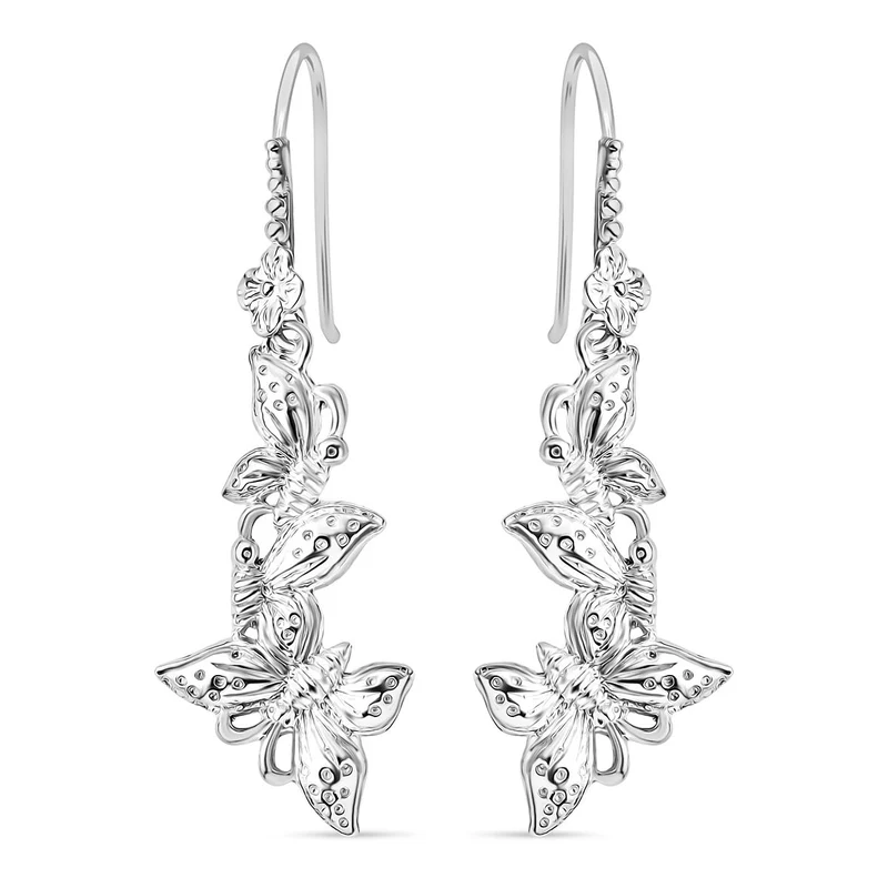 Royal Bali - 925 Silber Jalak Ohrringe 5,70g