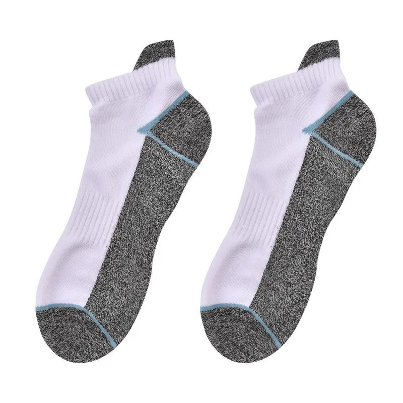 4er-Set Kupferfaser-Kompressions-Socken, Antibakteriell und Anti-Geruch, 41-45, L/XL, Grau-schwarz
