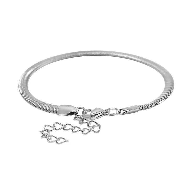 3er Set - Kugelarmband, Gliederarmband, Ankerarmband, Edelstahl, Goldfarben