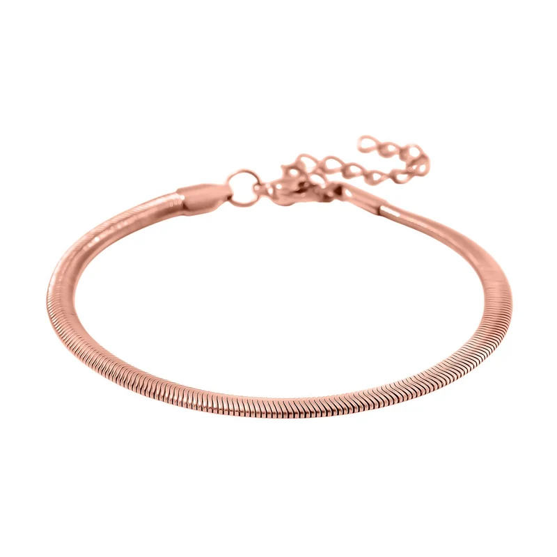 3er Set - Kugelarmband, Gliederarmband, Ankerarmband, Edelstahl, Goldfarben